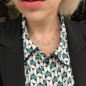 Nahaufnahme von einer Bohnenförmigen Kette