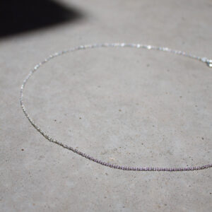 Nahaufnahme von Ankerkette aus Silber