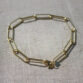 Nahaufnahme von Armkette CORN aus 585 Gold