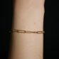 Nahaufnahme von Armkette Corn Mini aus 585 Gold
