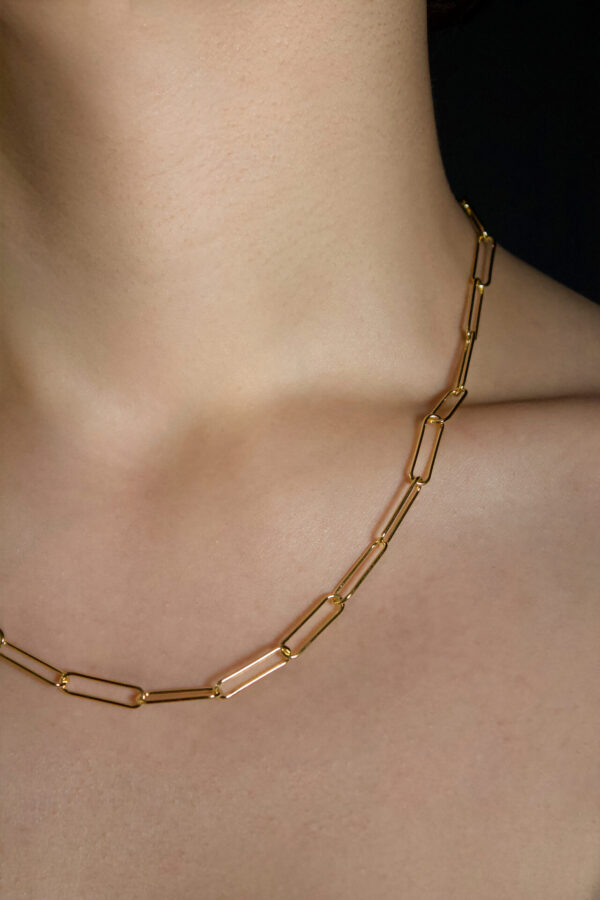 Halskette CORN Gold Nahaufnahme von der Halskette CORN aus 585 Gold