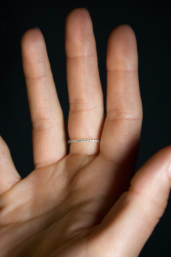 Mawi Diamond durchsichtig Nahaufnahme von Mawi Diamond durchsichtig